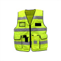 Hi vis security reflective safety vests customised vest short